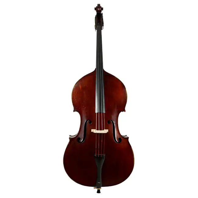 7/8 French Double Bass, Mirecourt c1900 - Cover Image