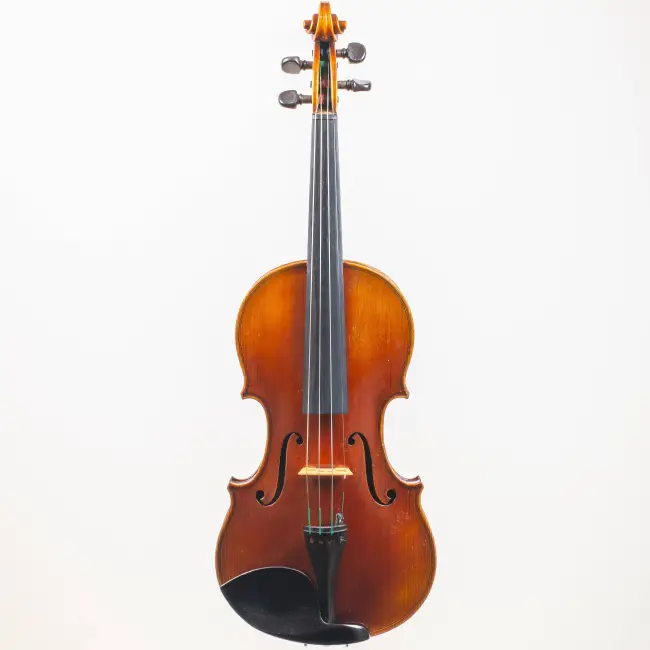 4/4 French Violin by and labelled Emile Pouzol, Avignon, 1925 - Cover Image