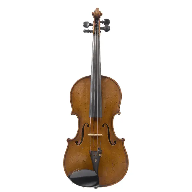 4/4 German Violin c1890 by and labelled Schuster and Sons nach Stradivarius - Cover Image