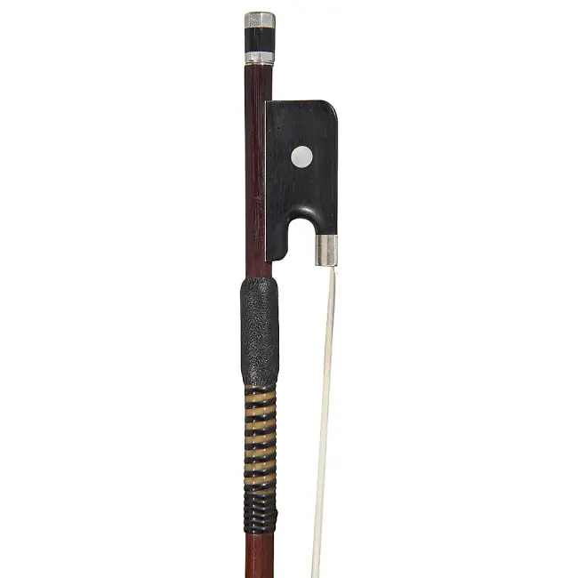 4/4 Rare French Violin Bow by Charles Nicholas Bazin, Paris c1890, for and stamped W.E. Hill (& Sons) - Cover Image