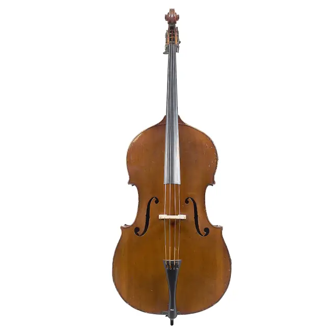 3/4 French Double Bass, Mirecourt, c1890 - Cover Image