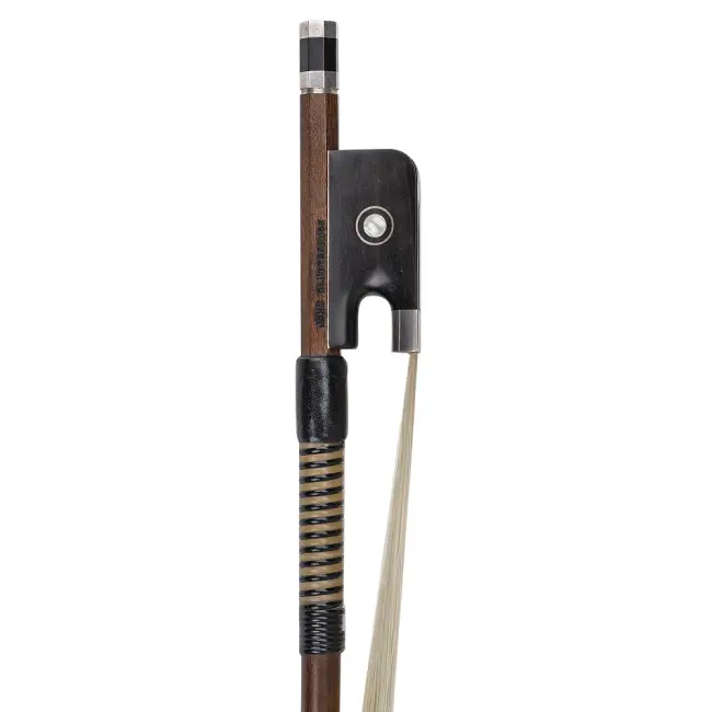 4/4 English Cello Bow John Clutterbuck - Cover Image