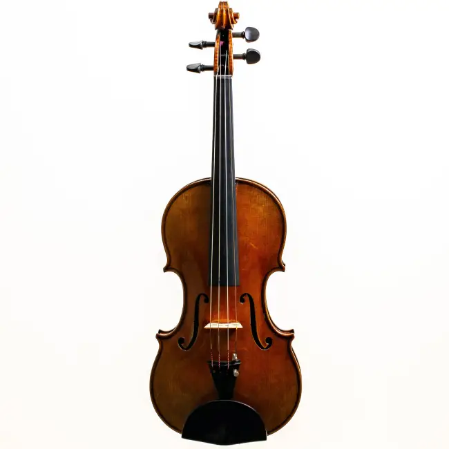 4/4 Modern Violin from the Workshop of Pierre Marcel Copy of Del Gesu 1742 - Cover Image