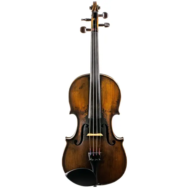 4/4 French Violin Caussin School Voges C.1900 - Cover Image