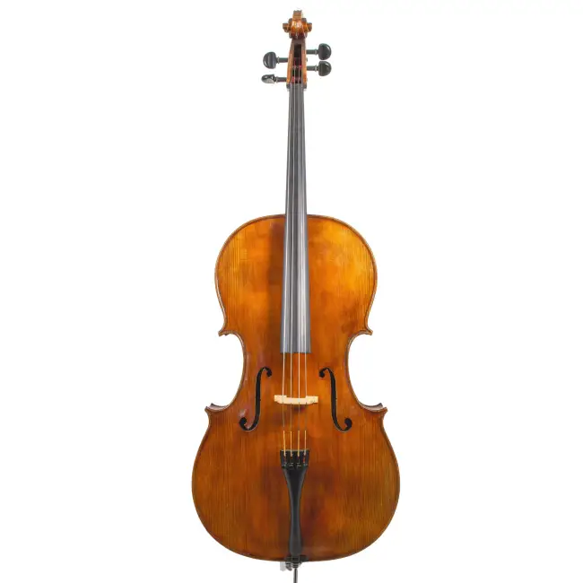 4/4 English Violoncello By And Labelled William Piper Hanbury - Cover Image